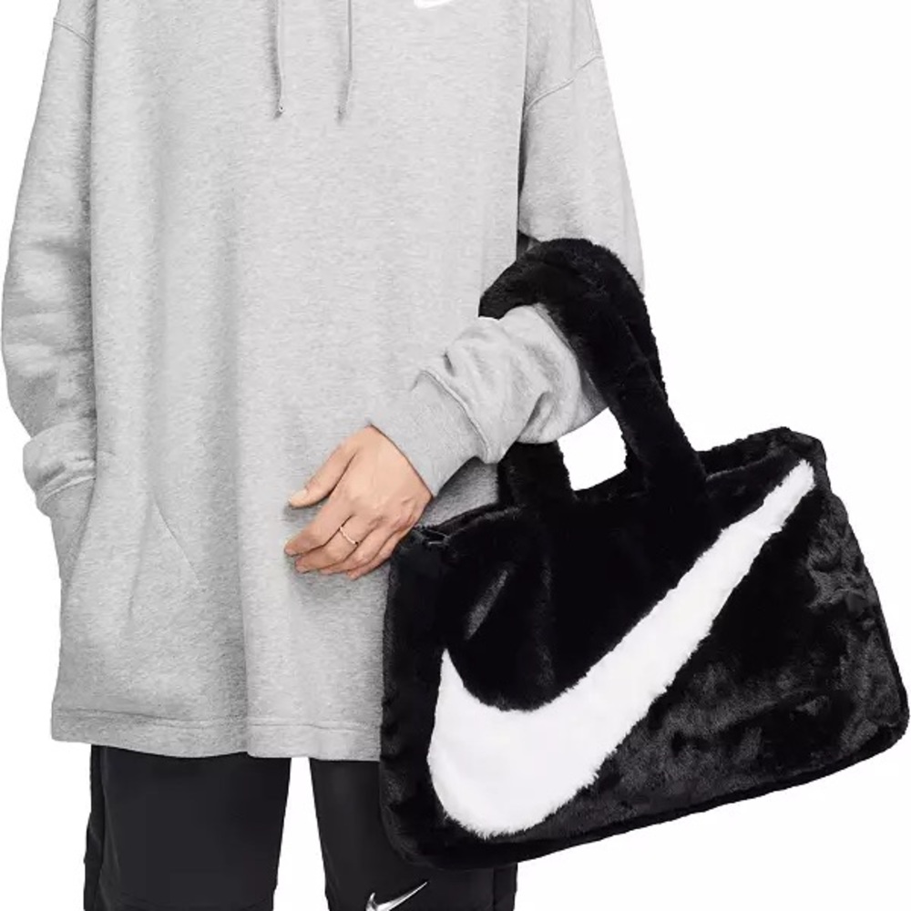 Nike Faux Fur Messanger Bag